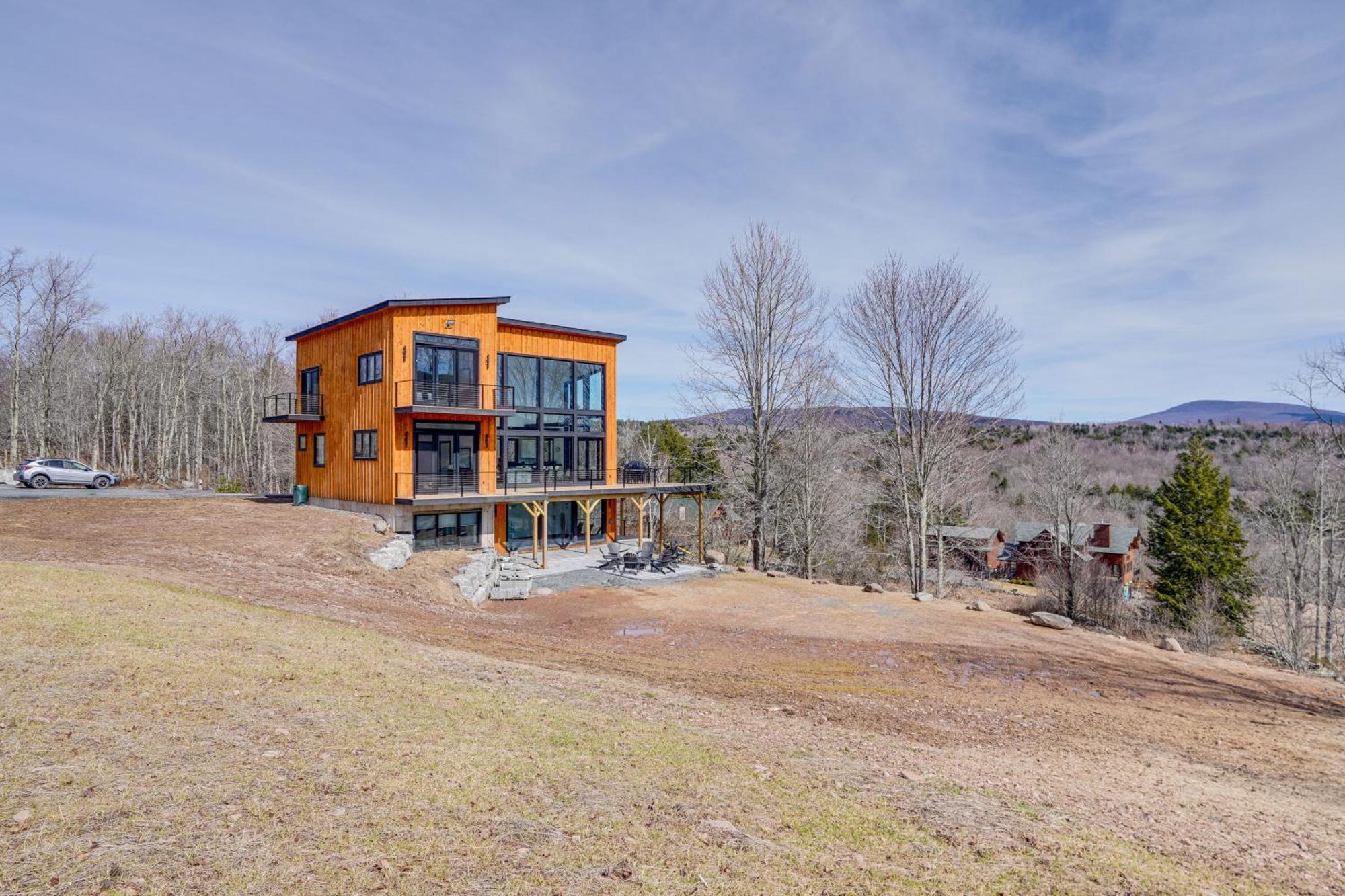 Custom Windham Mtn Villa With Pool, Theater And Views! Exterior photo